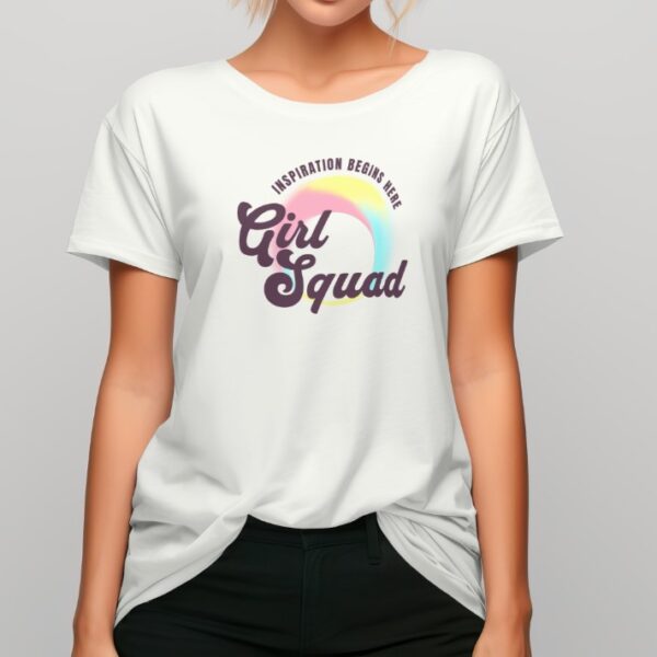 Girl Squad Women's Soft Cotton T-Shirt - Image 3